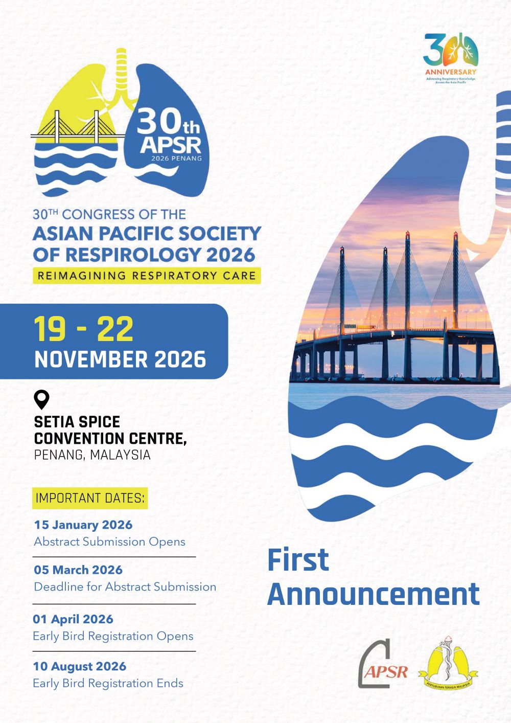 APSR 2026 First Announcement